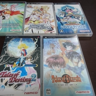 PSP　テイルズオブシリーズ5点セット