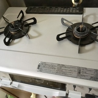 【譲り先決まりました】ガスコンロ 2口