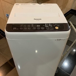 送料込 2015年製 パナソニック 7kg 洗濯機 NA-F70PB9