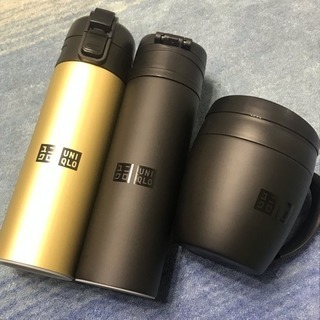 お話中【新品未使用】ユニクロ UNIQLO ボトル マグカップ セット