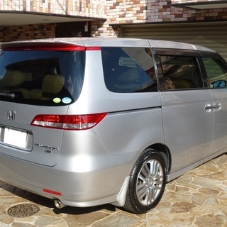 検査31年6月エリシオン最上級VZ 両側パワースライドドア/希少パワーバックドア/純正HDDインターナビ/バックカメラ/ウッドコンビハン/ETC/HIDの画像