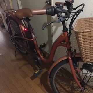 電動自転車差し上げます。難あります！