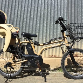 【美品】パナソニック EZ BE-ENZ03★HAMAX＆前かご付き！の画像