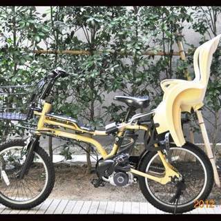 【美品】パナソニック EZ BE-ENZ03★HAMAX＆前かご付き！の画像