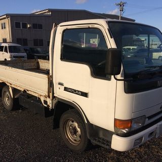 [ご購入御礼]日産アトラス 4WD 1.5t積 平ボディ ワンオ...