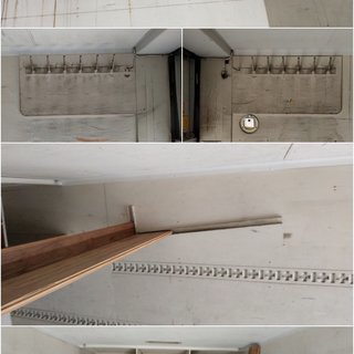 見本品　美品　アルミ製箱　扉なし　8.5万　コンテナー　物置き　農機具　倉庫　棚あり　愛知県からの画像