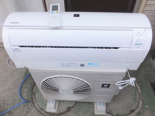 ☆シャープ SHARP AY-E22EX 冷暖房ルームエアコン 高濃度プラズマクラスター25000◆お掃除エアコン