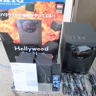☆オンキョー ONKYO GXW-5.1 5.1chデジタルサラ...