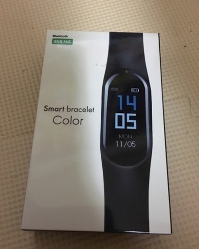 Smart bracelet Color ブラック