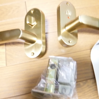 室内ドアレバー鍵つき川口技研