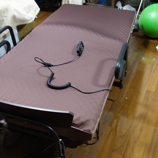 【中古】収納電動リクライニングベッド AX-BE735 2モータ...