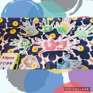 手形アート＆スクラップブックキット