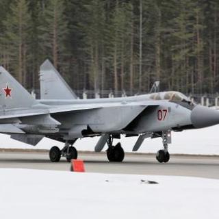 航空写真 MiG-31 カラー写真 5枚セットの画像