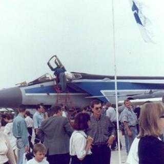 航空写真 MiG-31 戦闘機 カラー写真5枚セット 第2弾の画像