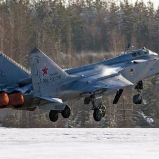 航空写真 MiG-31 戦闘機 カラー写真5枚セット 第2弾