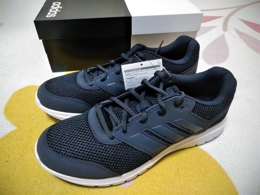★★タグ付き未使用!!「adidas(アディダス）」のデュラモライト2.0M【CG4044】カーボン/ブラック26.5cm★★