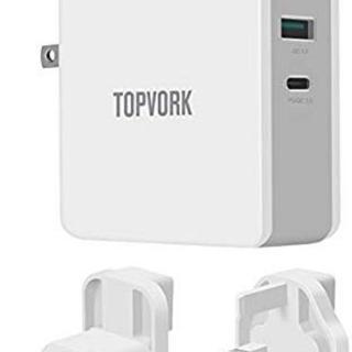 急速充電器 USB-C 電源アダプタ 45W 2ポート「PSE認...