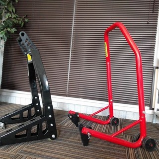 バイクスタンド 中古備品 フロントリアセット(一部パーツ無し)