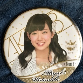 渡辺美優紀 うちわ 缶バッジ CD DVDの画像