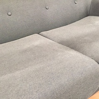 中古 2Pソファ ブラウンの画像