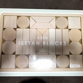 伊勢丹 積み木の画像