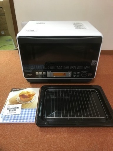 TOSHIBA 過熱水蒸気 オーブンレンジ ER-LD8 2014年 角皿-網未使用？ 東芝 スチーム 石窯ドーム 東芝 川崎区 KK