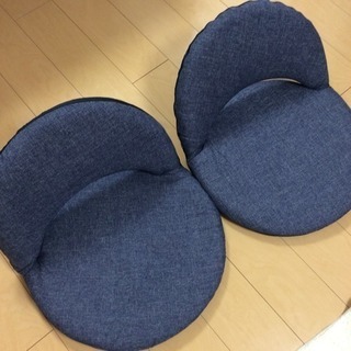 美品 ニトリ 座椅子とクッションのセット