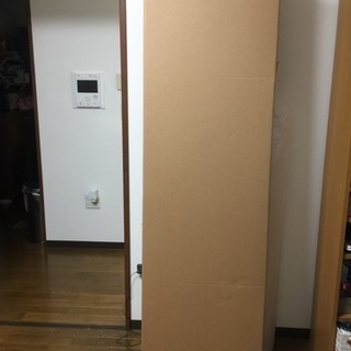 【美品】【無印良品】パイン製クローゼット 帆布カバー付き(1月までで処分予定)の画像