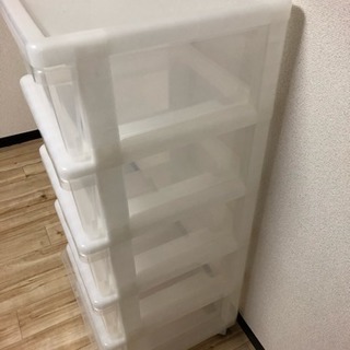 【1ヶ月限定】ニトリ クローゼットチェスト 5段 ほぼ新品 の画像