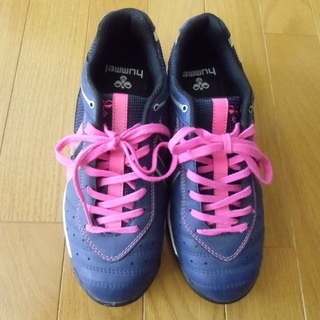 値下げ↓ ヒュンメル hummel  スニーカー24.5㎝☆未使用品❷