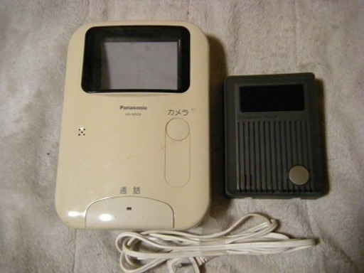 Panasonic玄関テレビドアホン 白黒です