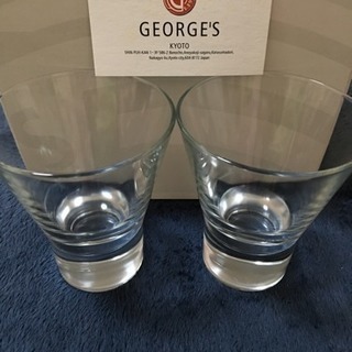 コップ【 新品・未使用 】オシャレ雑貨 ジョージズ・グラス４個セット