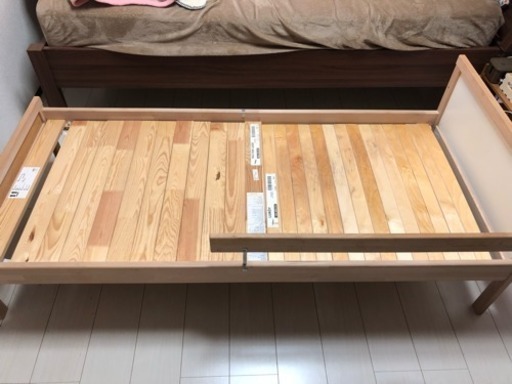 IKEA 子ども用ベッド すのこ2枚付