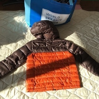 UNIQLO パーカー付きジャンパー メンズ 120cmの画像