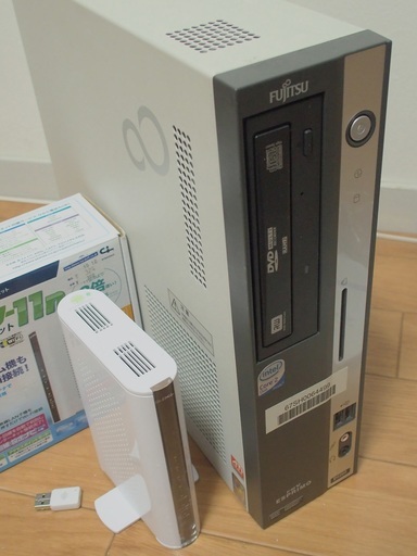 ★Win10コンパクトデスクトップ・すぐ使える無線LANセット