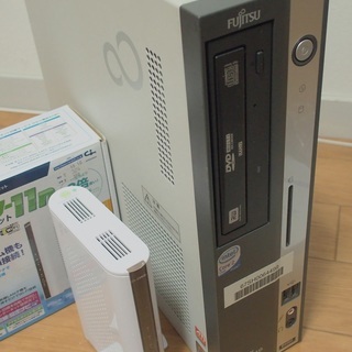 ★Win10コンパクトデスクトップ・すぐ使える無線LANセット
