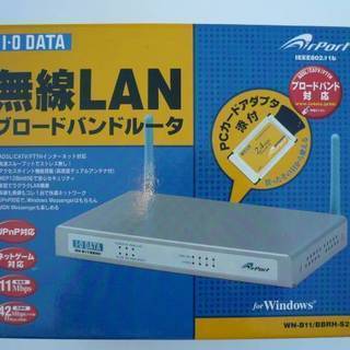 WN-B11/BBRH-S2　ＩＯデータ　無線LAN　ルータ の画像