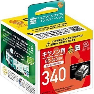 プリンターインク　キャノン用リサイクルインク　エコリカ　ＢＣ３４...