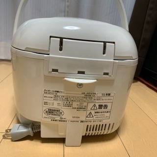 15年製 TIGER炊飯器、無料の画像