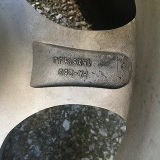 15アルミ 5穴 185-65-15 6.5J +45 プリウスの画像