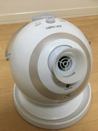 ナノイー ナノケア ナイトスチーマー 美顔器