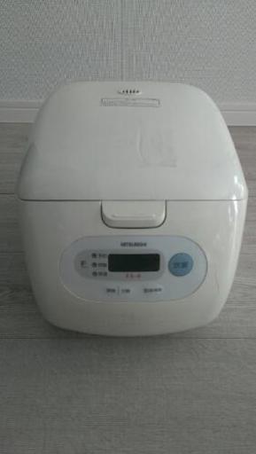 三菱 炊飯器(取扱説明書あり)