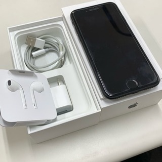 値下！iPhone7 ブラック 128gb 中古美品 SIMロック解除済み
