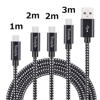 ☆新品☆USB・Type-Cケーブル【4本セット1m/2m×2/...