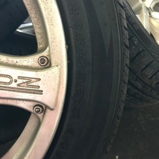 18インチタイヤ付きアルミ OZ