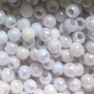 丸ビーズ まとめ売り 4mm  5色  計1000個  400cmの画像