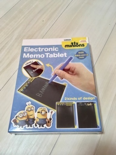 2.ミニオンズ エレクトロニック メモ タブレット