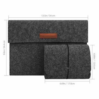 ☆新品☆MacBookスリーブケース・フェルト製  (カーボング...