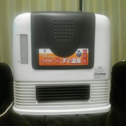 加湿器付きファンヒーター　値下げします