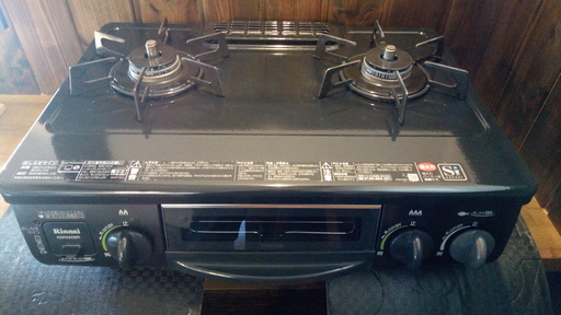 1/23値下！リンナイガスコンロ KSR560BR 都市ガス用